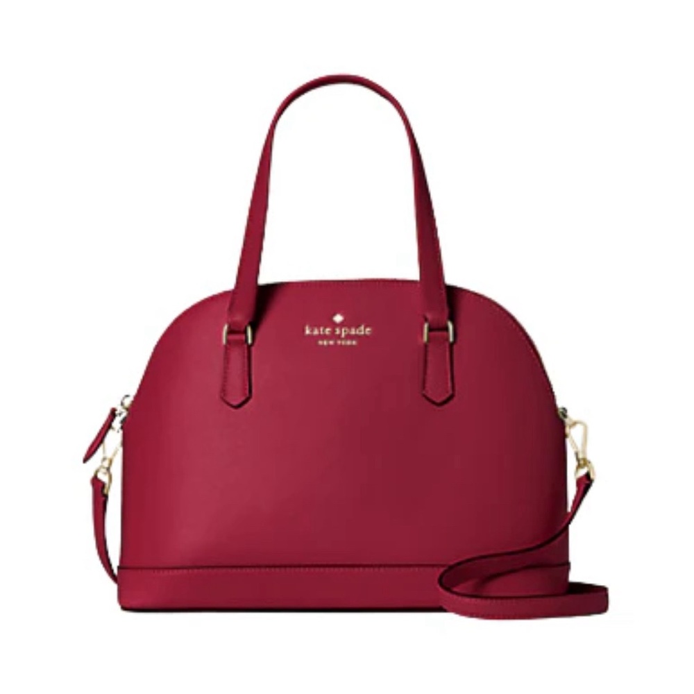 NWT Kate Spade New York Sadie Dome Satchel color berry cobbler